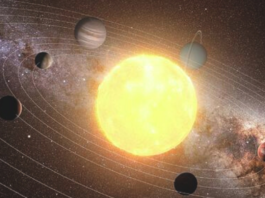 Güneş – Vesta Altıgeni