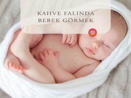 kahve falında bebek
