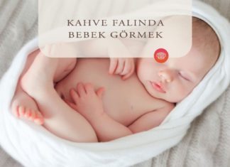 kahve falında bebek