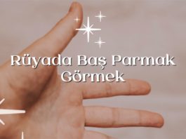 ruyada-bas-parmak-gormek